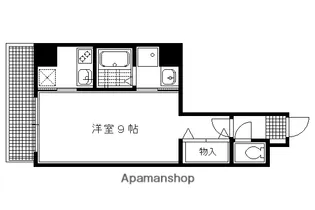 蔦館北白川【201号室】の間取り