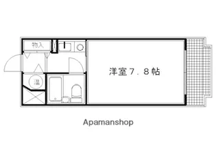 ライオンズマンション京都烏丸【108RV号室】の間取り