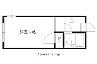 イマーブル大央【203号室】の間取り