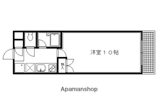 第1みやぎビル【411号室】の間取り