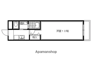 メゾンジョイス【3-E号室】の間取り