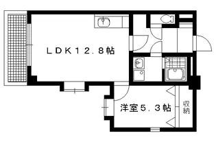 ウィステリア参番館【506号室】の間取り