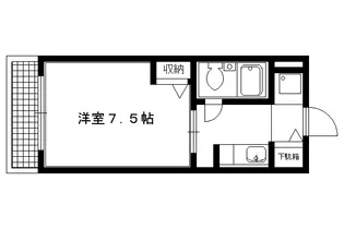 プロスパコート【301号室】の間取り
