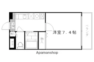 レイ上賀茂【101号室】の間取り
