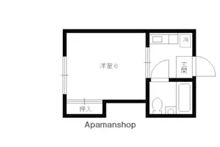 ドメーヌ上賀茂【203号室】の間取り