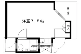 DETOMー1京大前【104号室】の間取り
