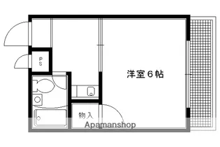 アクティオカ【305号室】の間取り