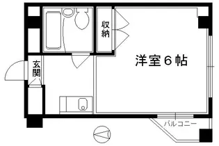 シティハウス坂PARTII【402号室】の間取り