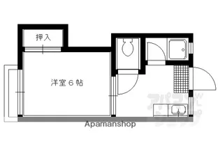 サニーハイツ【102号室】の間取り