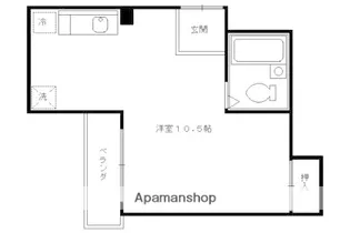 ハイムマエダ【303号室】の間取り