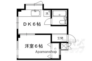 メゾンドペペ【3B号室】の間取り