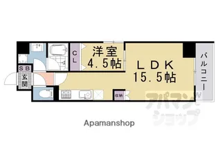 リヒトサール【301号室】の間取り