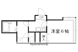 グラシアビル【301号室】の間取り