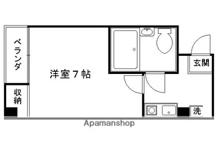 シャローム【302号室】の間取り