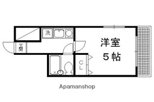 シャローム【203号室】の間取り