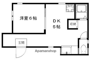 ヨシハラマンション【301号室】の間取り