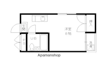 メゾン加後【107号室】の間取り