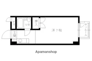 KITANOクレセント【2階】の間取り