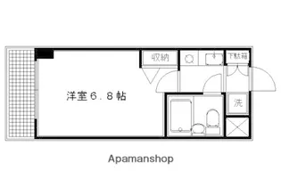 京都府京都市上京区福大明神町【マンション】の間取り