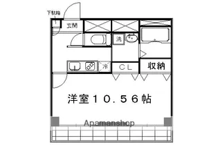 紫明ドミトリー【413号室】の間取り
