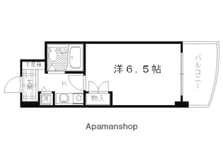 ジョイフル紫野【5階】の間取り