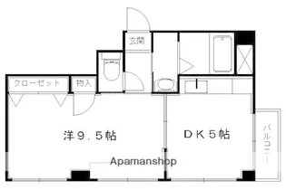 ローズハイム【301号室】の間取り