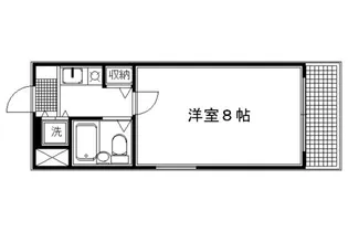 DETOMー1烏丸一条II【403号室】の間取り