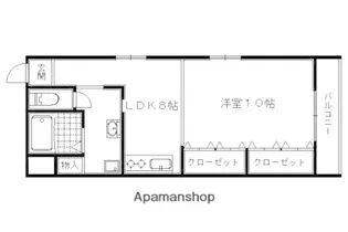 葛城ビル【302号室】の間取り