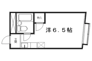 DーCOURT新町【101号室】の間取り