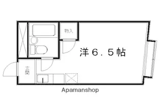 DーCOURT新町【201号室】の間取り