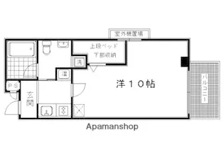 アクエルド御所北【311号室】の間取り