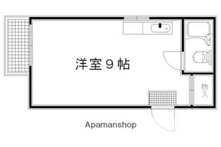 レストハウス【301号室】の間取り