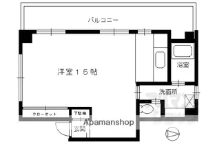 グリーンゲイブルズ小寺【505号室】の間取り