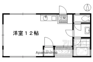 FORCE TOMINOKOJI【401号室】の間取り