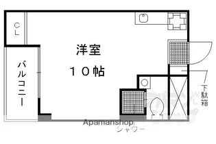 セントラルハイツ【301号室】の間取り