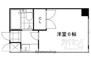 ピュアー紙屋川【305号室】の間取り