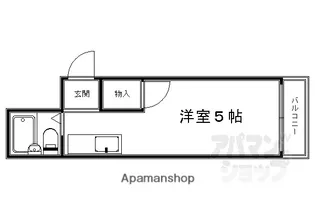 ワークスマンション【3-C号室】の間取り