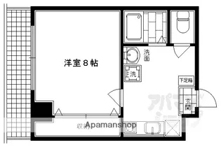京OHBU【101号室】の間取り