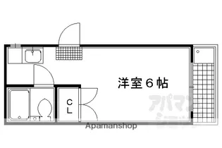 ハイツ和田【3F南号室】の間取り