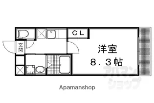 ユイマールIII【II305号室】の間取り