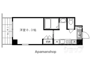 TOPーWELL【206号室】の間取り