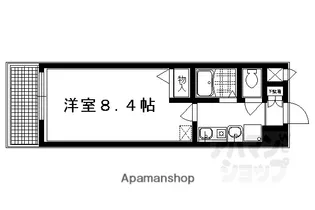 セトル御所東【301号室】の間取り