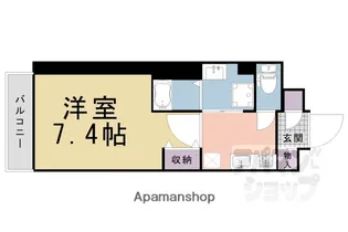 ベラジオ京都西陣【503号室】の間取り