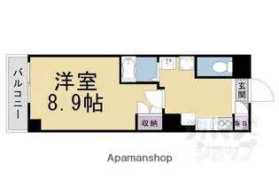 AMISTAD洛【703号室】の間取り