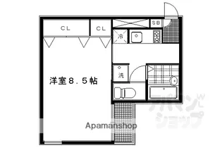 マ メゾン【105号室】の間取り