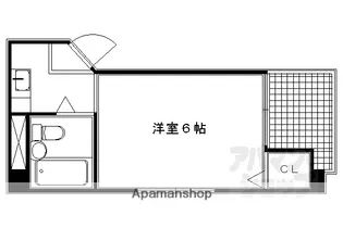 シティーアスカ【301号室】の間取り