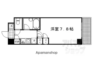サンシティ御所西【313号室】の間取り