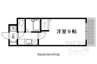 ル・シック北山II【106号室】の間取り