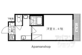 エクセレンス・龍安寺【310号室】の間取り