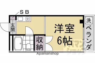 インプレス金閣【305号室】の間取り